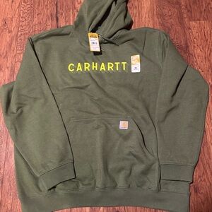 Carhartt Men's Olive Hoodie